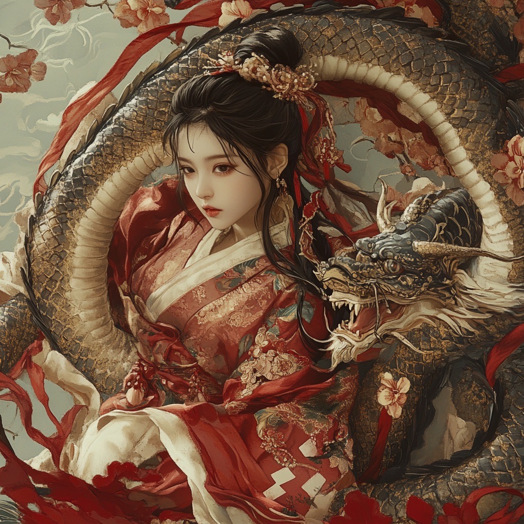 HBAR NFT Collection Crimson Dance of the Dragon